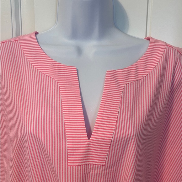 Vineyard Vines Malibu Pink Striped Dress - Picture 5 of 9
